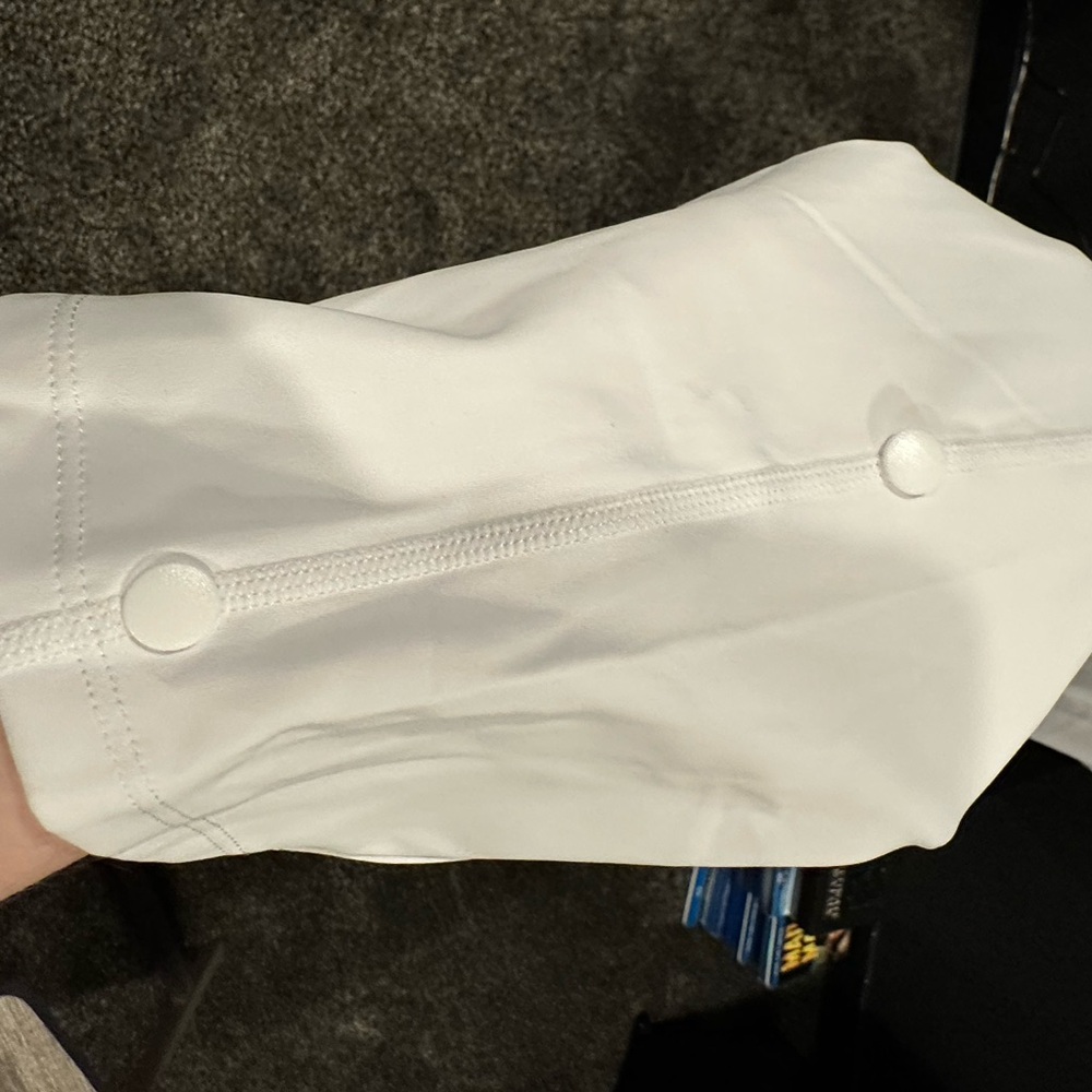 Halara White Control Top Adjustable Length Leggin… - image 5